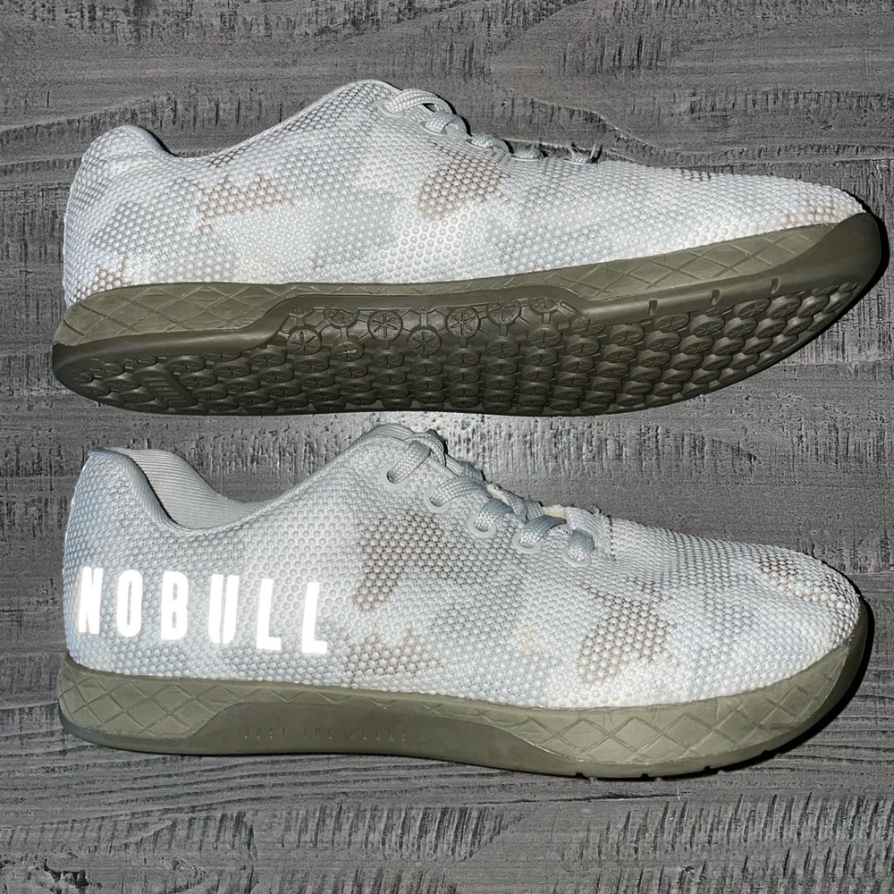 No Bull grey butterfly trainers